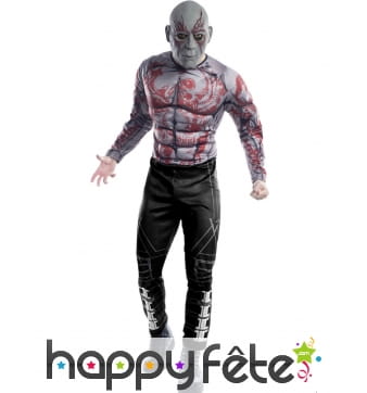 Costume de Drax le Destructeur pour homme, luxe