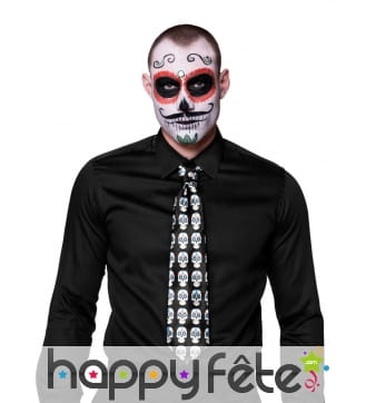 Cravate Dia de los muertos