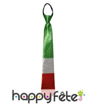 Cravate drapeaux d'Italie