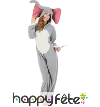 Combinaison d'éléphant pour femme