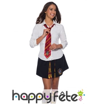 Cravate d'écolier Gryffonfor Harry Potter