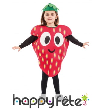 Costume de fraise pour enfant