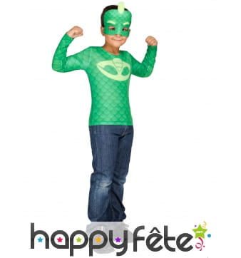 Costume de Gluglu Gekko pour enfant, Pyjamasques