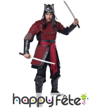 Costume de guerrier samourai pour homme