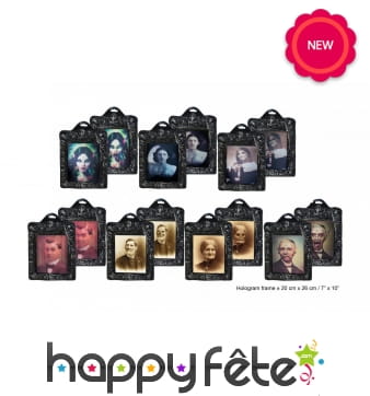 Cadre de Halloween lenticulaire de 26 x 20cm
