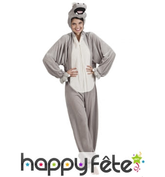 Combinaison d'hippopotame pour adulte