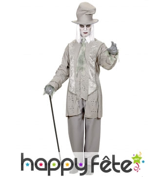 Costume d'homme noble fantôme pour adulte
