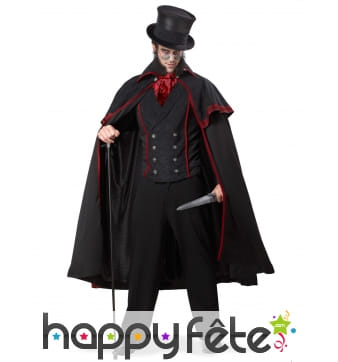 Costume de Jack l'éventreur pour adulte