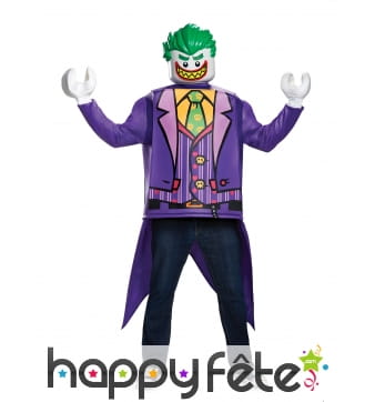 Costume de Joker Lego pour adulte