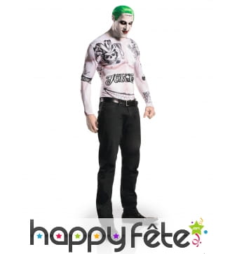 Costume du Joker avec maquillage, Suicide Squad