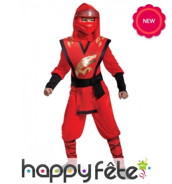 Costume de Kai pour enfant, légo Ninjago