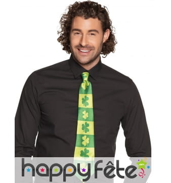 Cravate de la Saint Patrick pour adulte