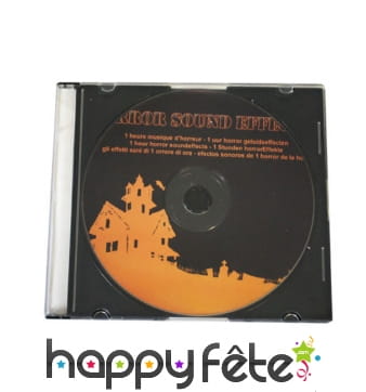 CD de musiques pour Halloween