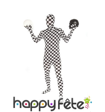Combinaison damier Morphsuit