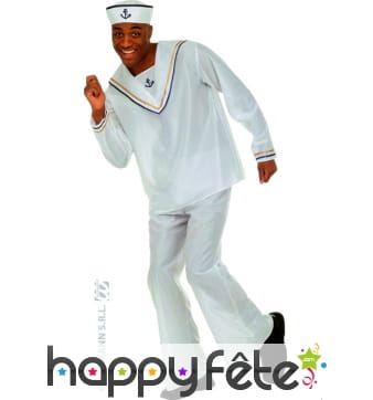 Costume de marin blanc