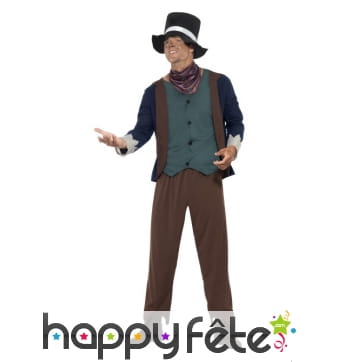 Costume de mendiant époque Victorienne