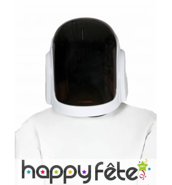 Casque Daft Punk blanc noir