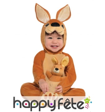 Combinaison de petit kangourou pour bébé
