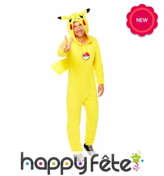 Combinaison de Pikachu pour adulte