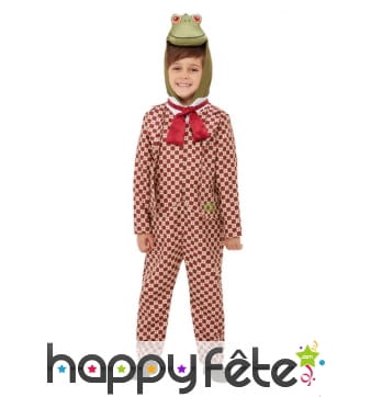 Costume de petit crapaud, le vent dans les saules