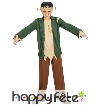 Costume de petit Frankenstein