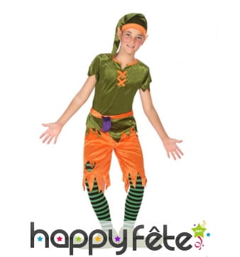 Costume de petit lutin pour enfant