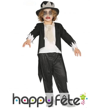 Costume de petit marié fantôme