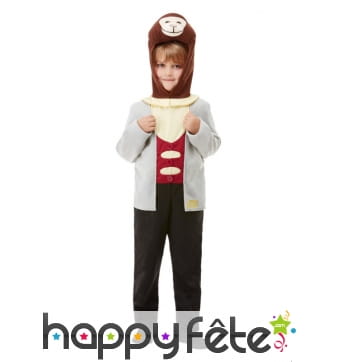 Costume de petit singe, le vent dans les saules