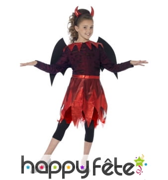 Costume de petite diablesse enfant