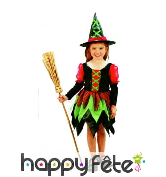 Costume de petite sorcière pour enfant