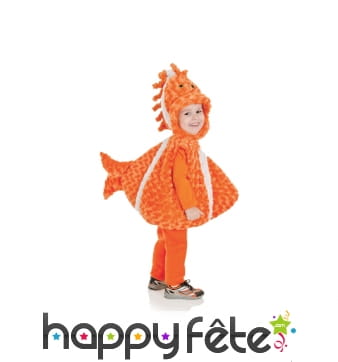 Costume de poisson en peluche pour enfant