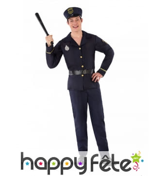 Costume de policier pour ado