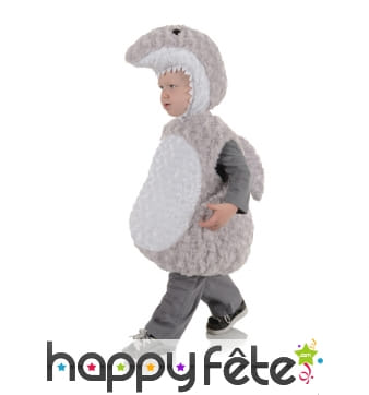 Costume de requin en peluche pour enfant