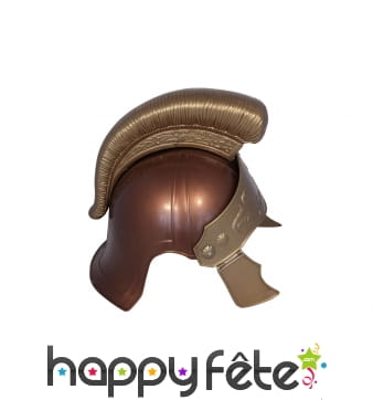 Casque de soldat romain avec visière, adulte