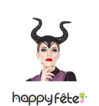Cornes de sorcière Maléfique pour adulte