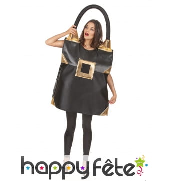 Costume de sac à main noir pour femme