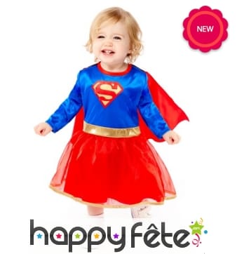 Costume de Supergirl pour tout petit
