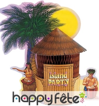 Centre de table Island party