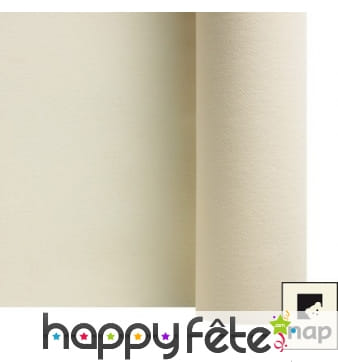 Chemin de table celisoft ivoire