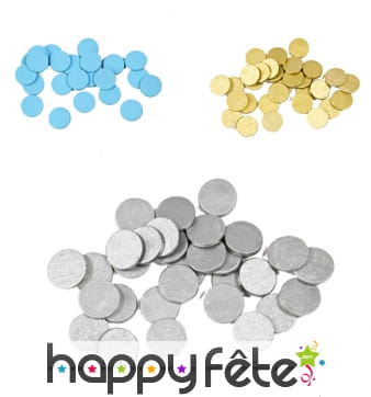 Confettis de table ronds de 1.2cm