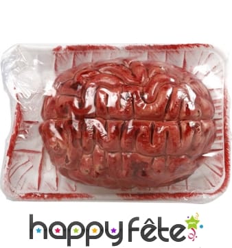 Cerveau en barquette, Halloween