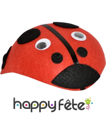 Coiffe en coccinelle