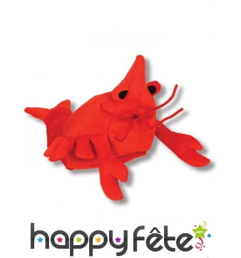 Chapeau en forme de homard pour adulte