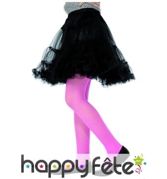 Collants enfant fuschia 6/12 ans