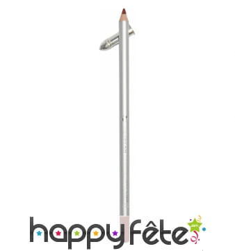 Crayon fin contour des yeux rouge brique