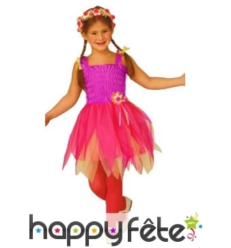 Costume fuchsia de petite fée