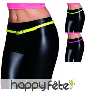 Ceinture fluo fine