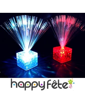 Cube fibres optiques
