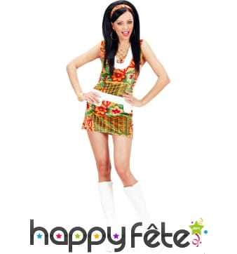 Costume femme pop des 60's