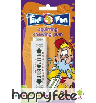 Chewing-gum eau blague